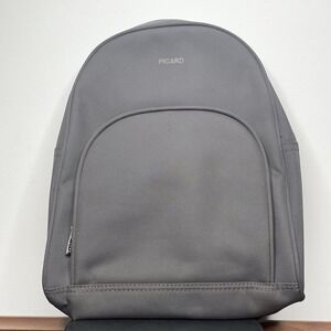 NWOT Picard Grey Nylon Convertible Backpack Sling Bag Minimalist Travel Commuter